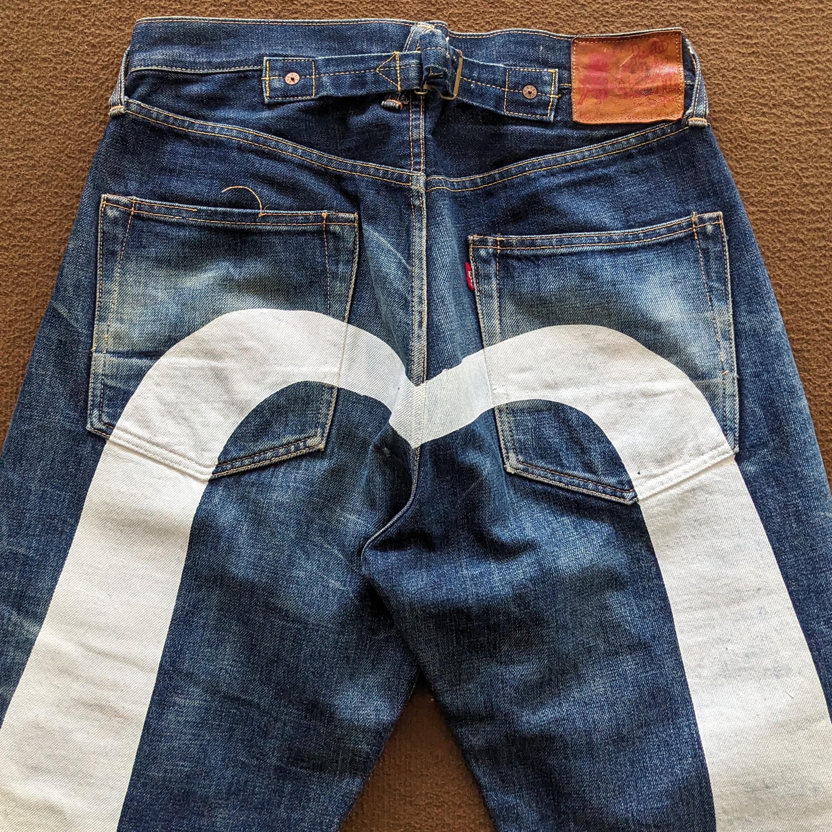 Vintage EVISU Japanese Designer Denim Custom Jeans - Etsy