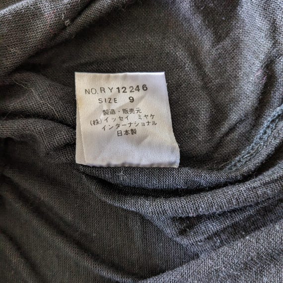 246 ISSEY MIYAKE イッセイミヤケ VINTAGE 筆タグ アシンメトリー