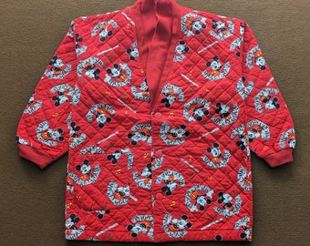 Kurtka zimowa Vintage Mickey Mouse Walt Disney Company Cartoon