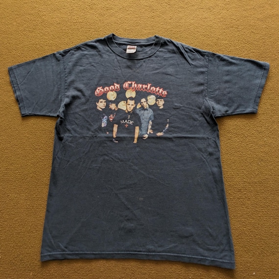 Vintage GOOD CHARLOTTE Rock Band T-shirt - Etsy