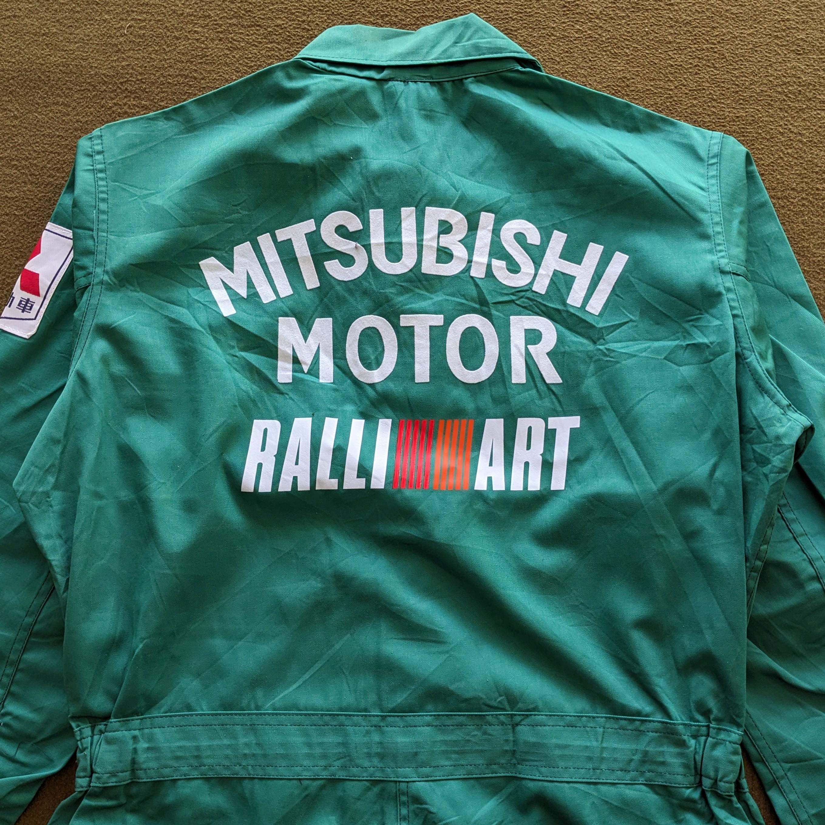ヴィンテージ 三菱自動車 ラリーアート レーシング カバーオール