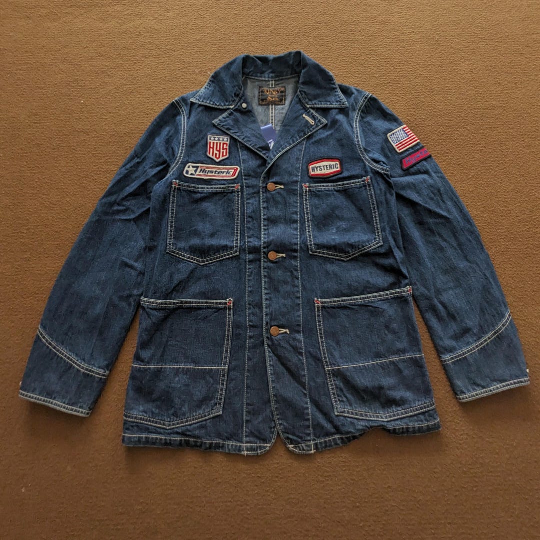 Vintage Hysteric Glamour Japanese Brand Jean Jacket - Etsy