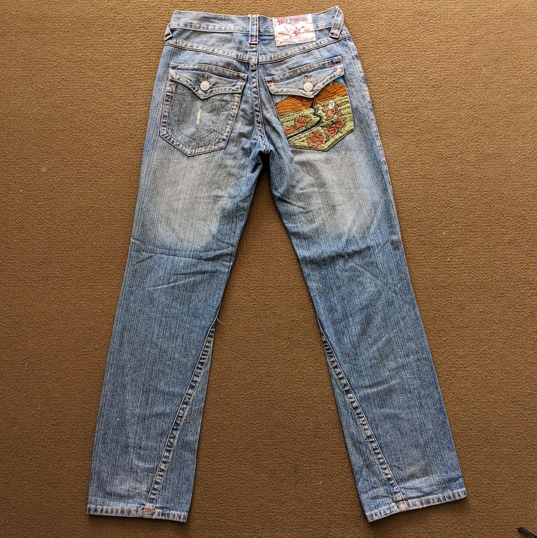 Vintage TRUE RELIGION American Japanese Style Jeans - Etsy