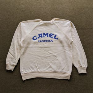 Vintage CAMEL X HONDA Racing Sweatshirt - Etsy