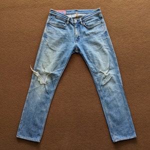 Vintage Acne Studios Streetwear Distressed Jeans