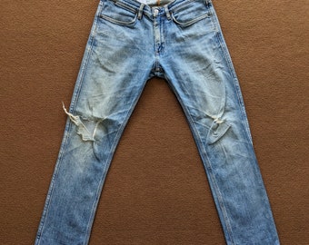 Vintage Acne Studios Streetwear Distressed Jeans