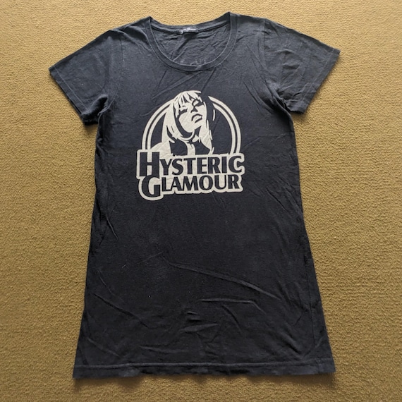 初期 90'S VINTAGE HYSTERIC GLAMOUR 　Tシャツ Vintage 90's Hysteric Glamour Japanese Brand T-shirt - Etsy