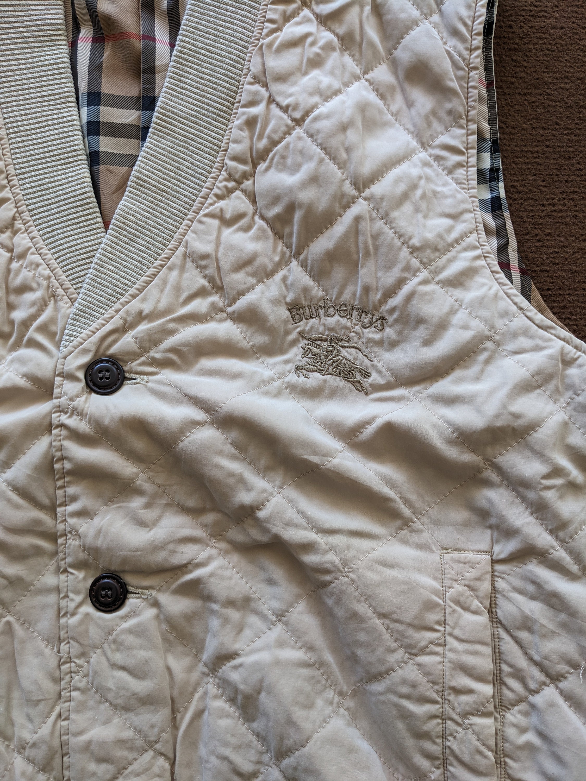 Vintage BURBERRYS London Vest - Etsy