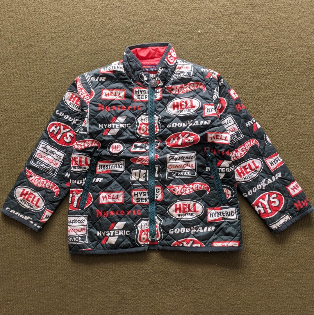 Vintage HYSTERIC GLAMOUR X GOODYEAR Kids Puffer Jacket - Etsy