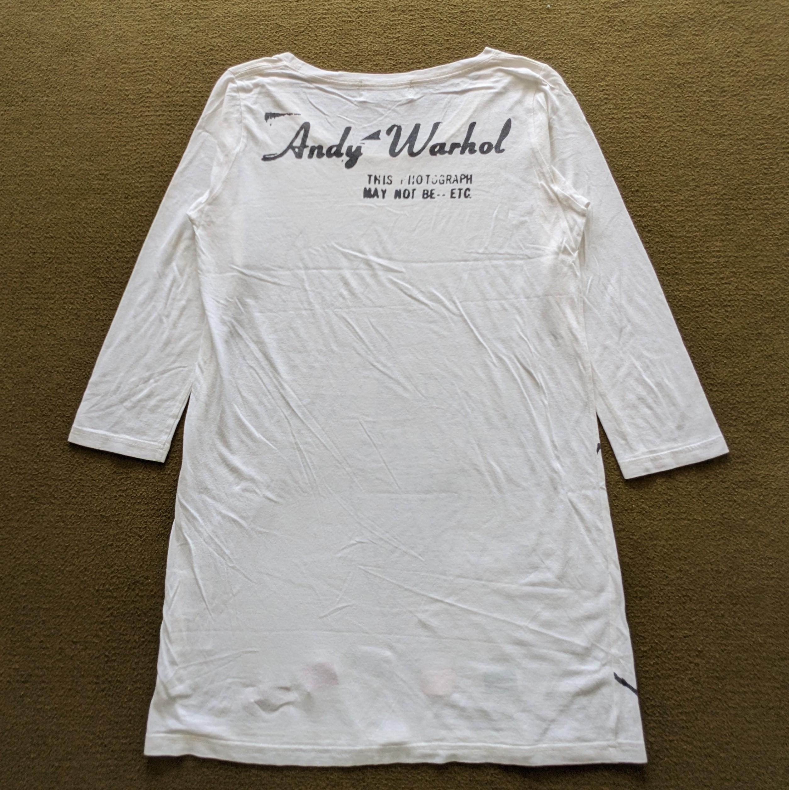 Vintage Andy Warhol by Hysteric Glamour Japanese Brand T-shirt - Etsy
