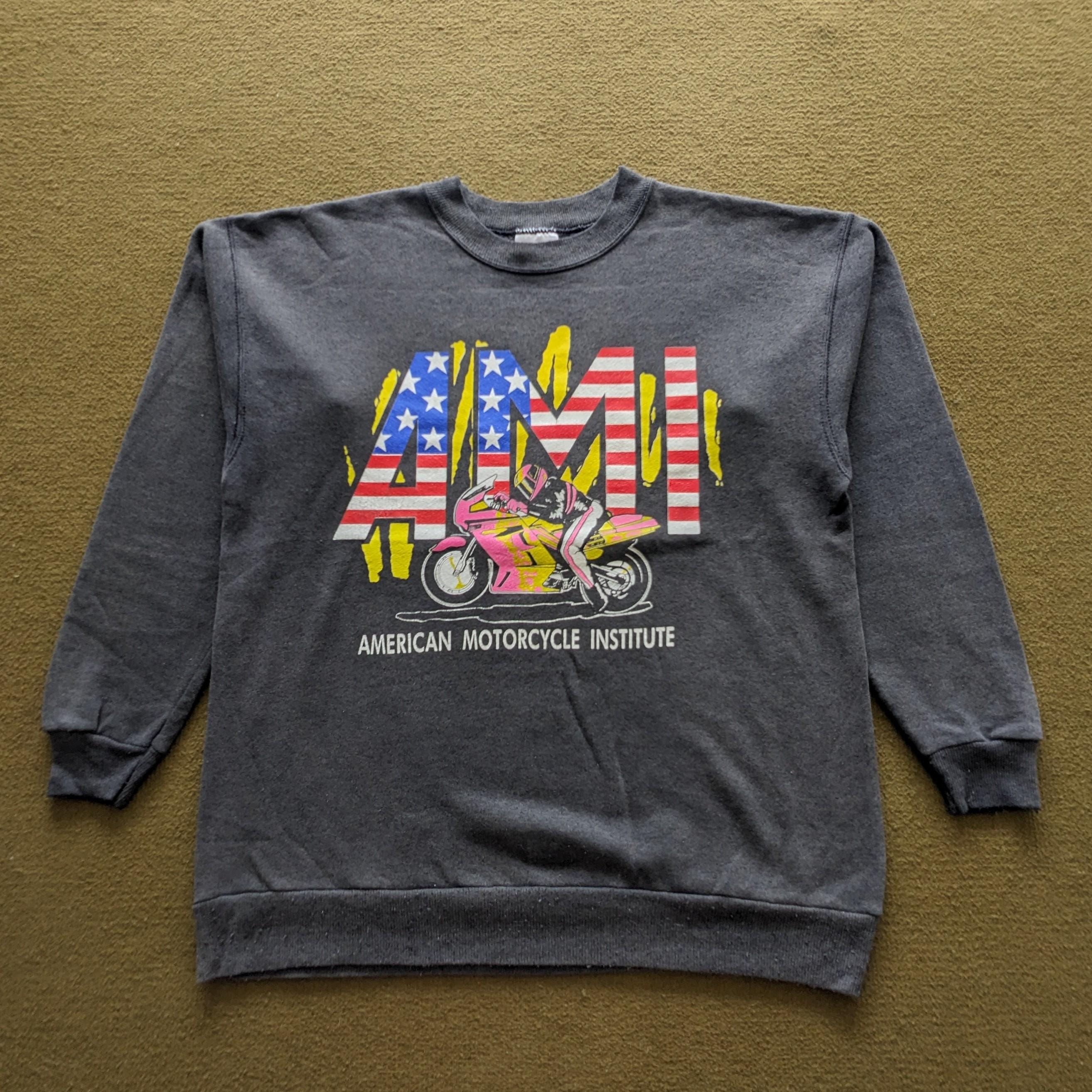 Vintage American Motorcycle Institute AMI Sweatshirt