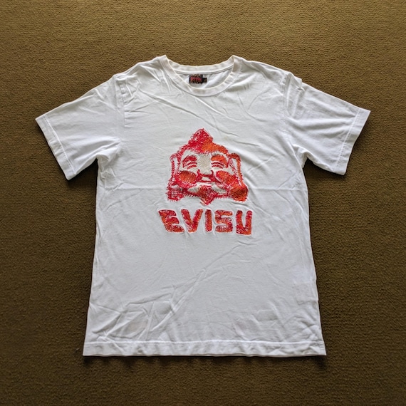 Vintage EVISU Japanese Brand T-shirt - Etsy