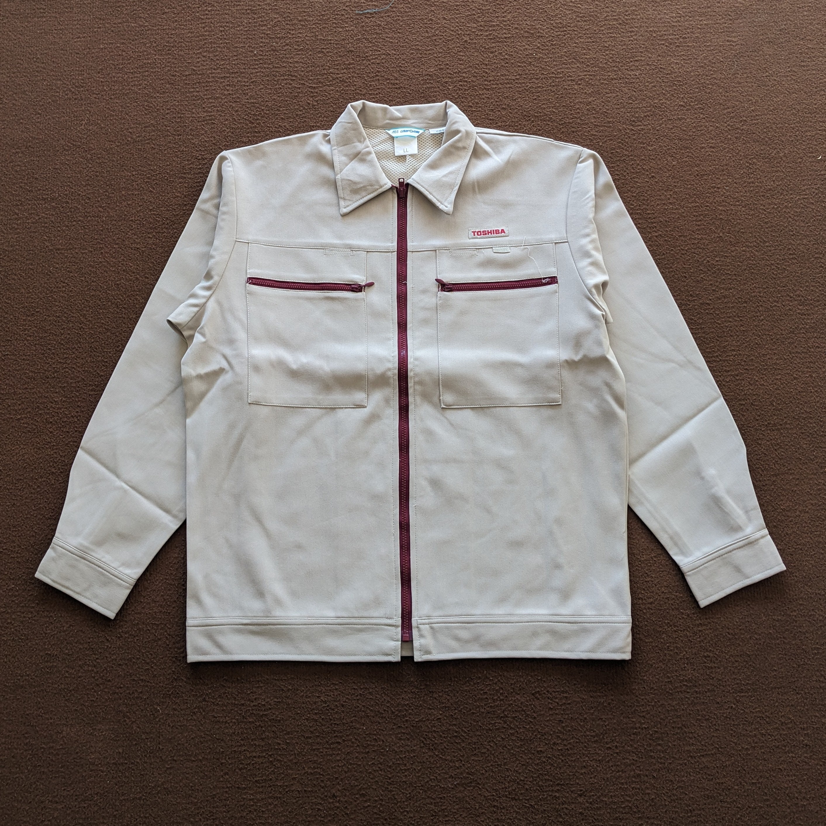 Vintage TOSHIBA Brand Uniform Workers Jacket - Etsy