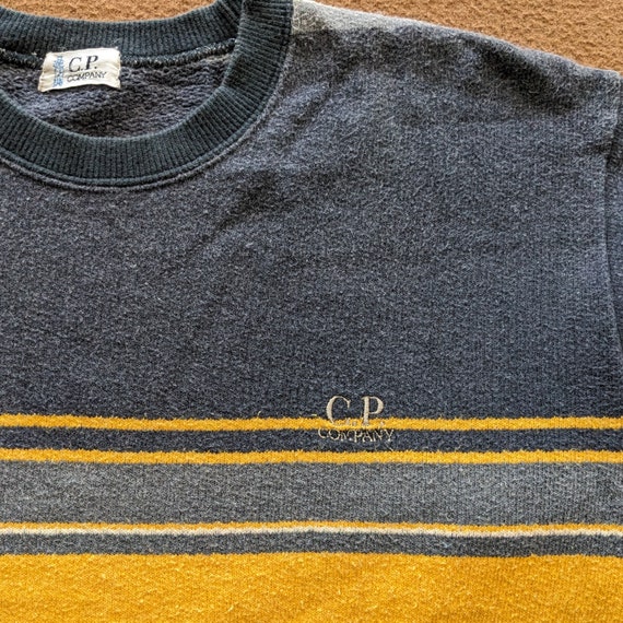 Vintage C.P Company Stripes Design Sweatshirt - Etsy Israel