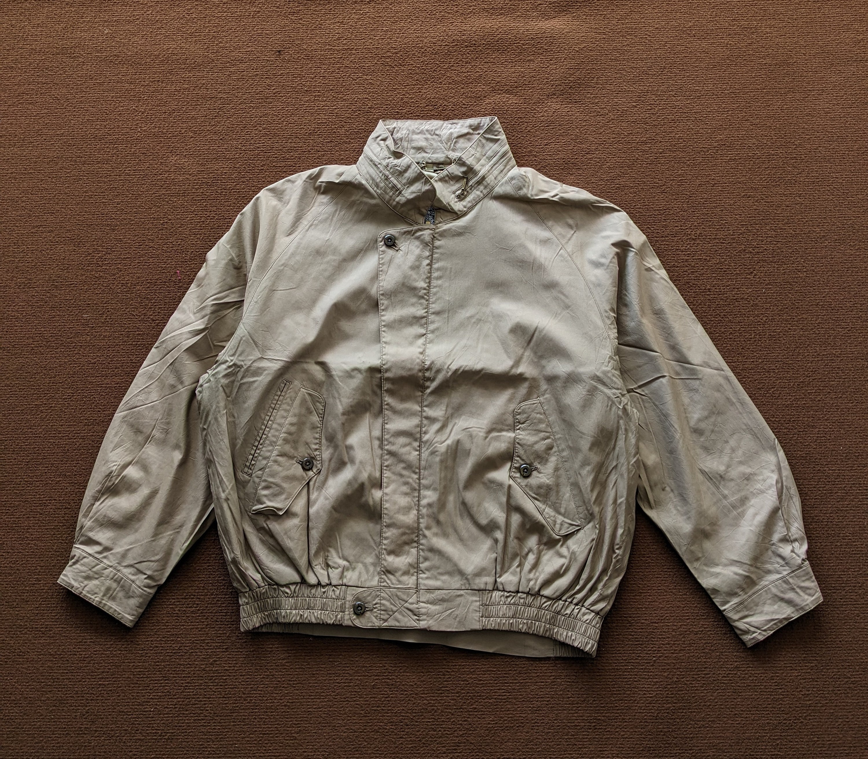 ジャケット・アウター vintage Burberrys short Harrington Jkt Vintage BURBERRY Wool Harrington Jacket Archive Check sz 48
