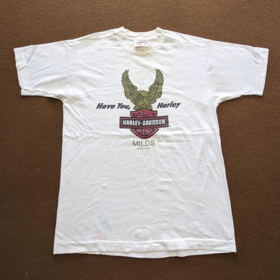 Vintage 90's HARLEY DAVIDSON American Motorcycle T-shirt - Etsy