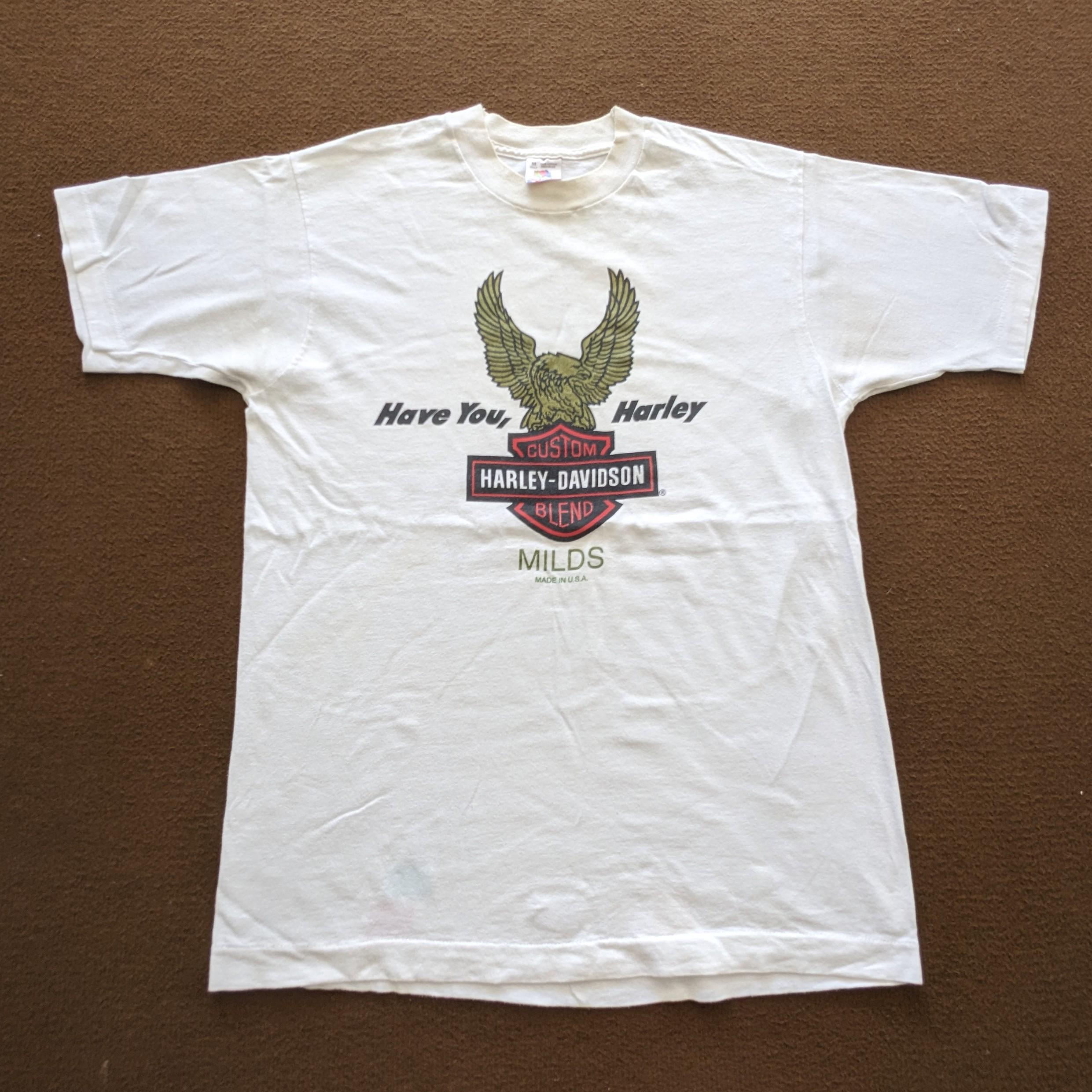 Vintage 90's HARLEY DAVIDSON American Motorcycle T-shirt - Etsy