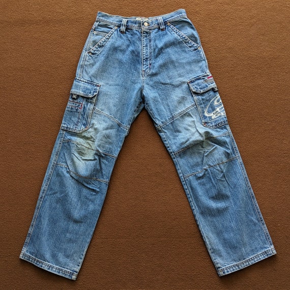 Vintage Piko Hawaiian Skater Cargo Style Jeans - Etsy