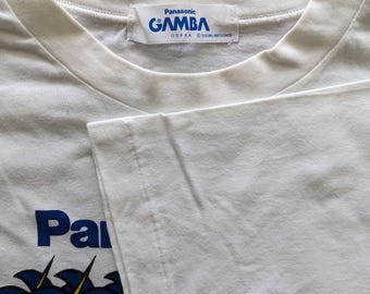 GAMBA OSAKA Panasonic Tシャツ Fサイズ GAMBA OSAKA Panasonic Tシャツ Fサイズ Vintage 90's PANASONIC