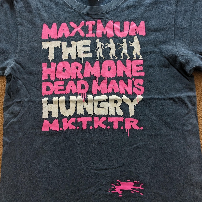 Vintage Maximum the Hormone Japanese Heavy Metal Band Tshirt Etsy