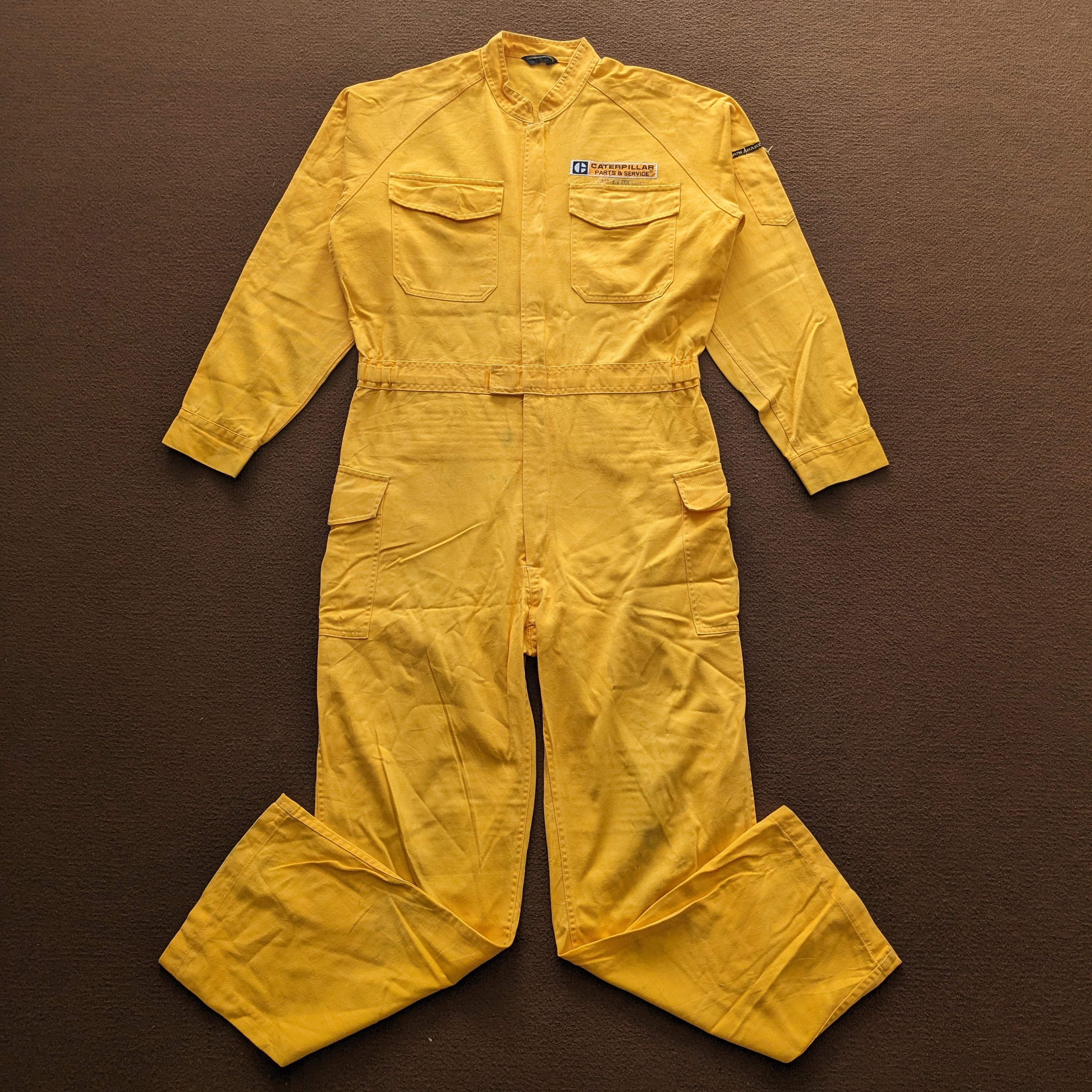 CALEE VINTAGE TYPE COVERALL 売り切り JDM Retro Toyota Toyopet Tecno Jumpsuit Coveralls Mechanic