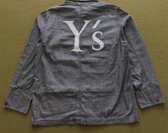 Vintage Y'S Sacsny Y'saccs von Yohji Yamamoto japanische Marke Custom Jacket