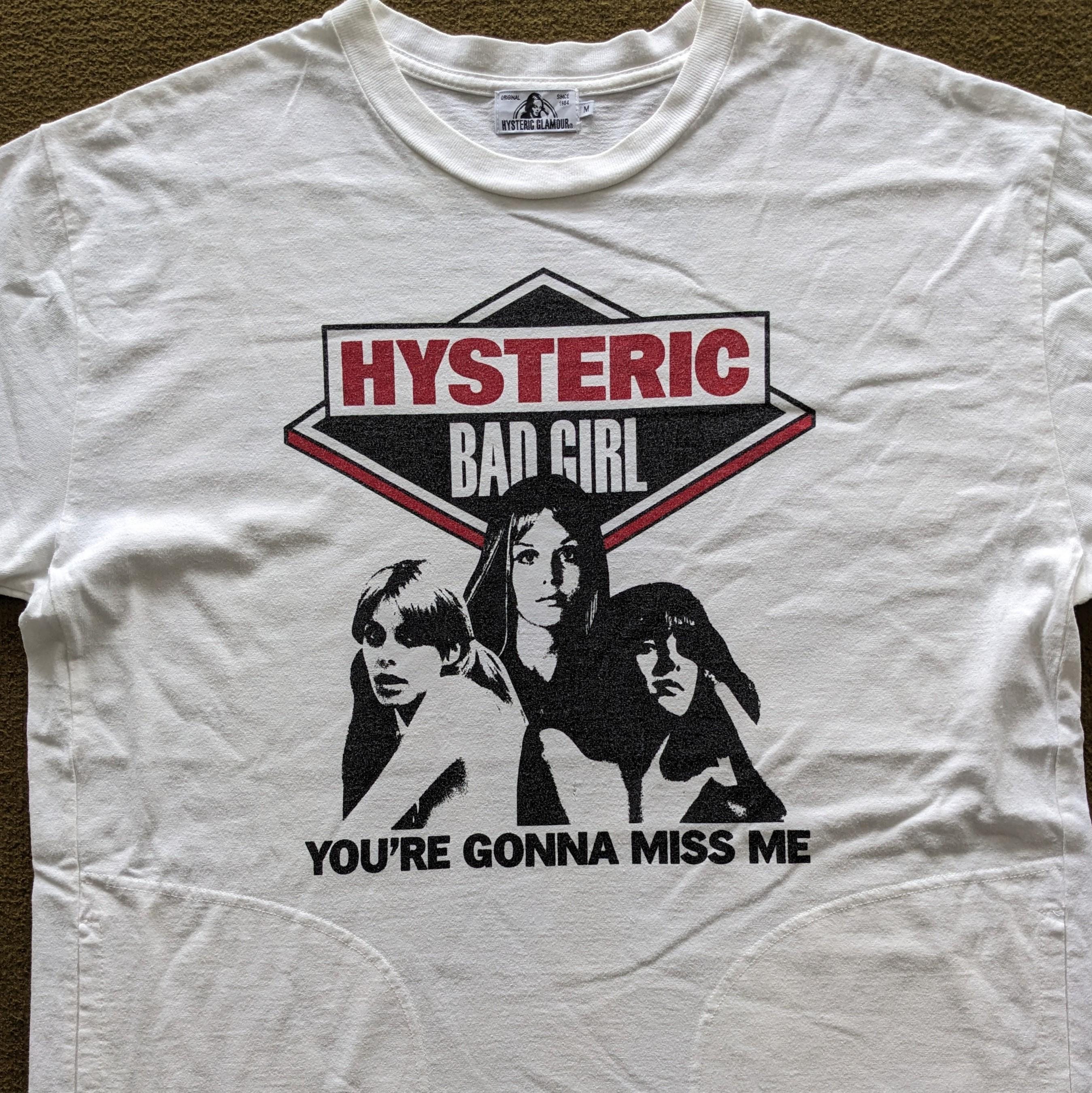 Vintage HYSTERIC GLAMOUR Bad Girl Japanese Brand T-shirt - Etsy