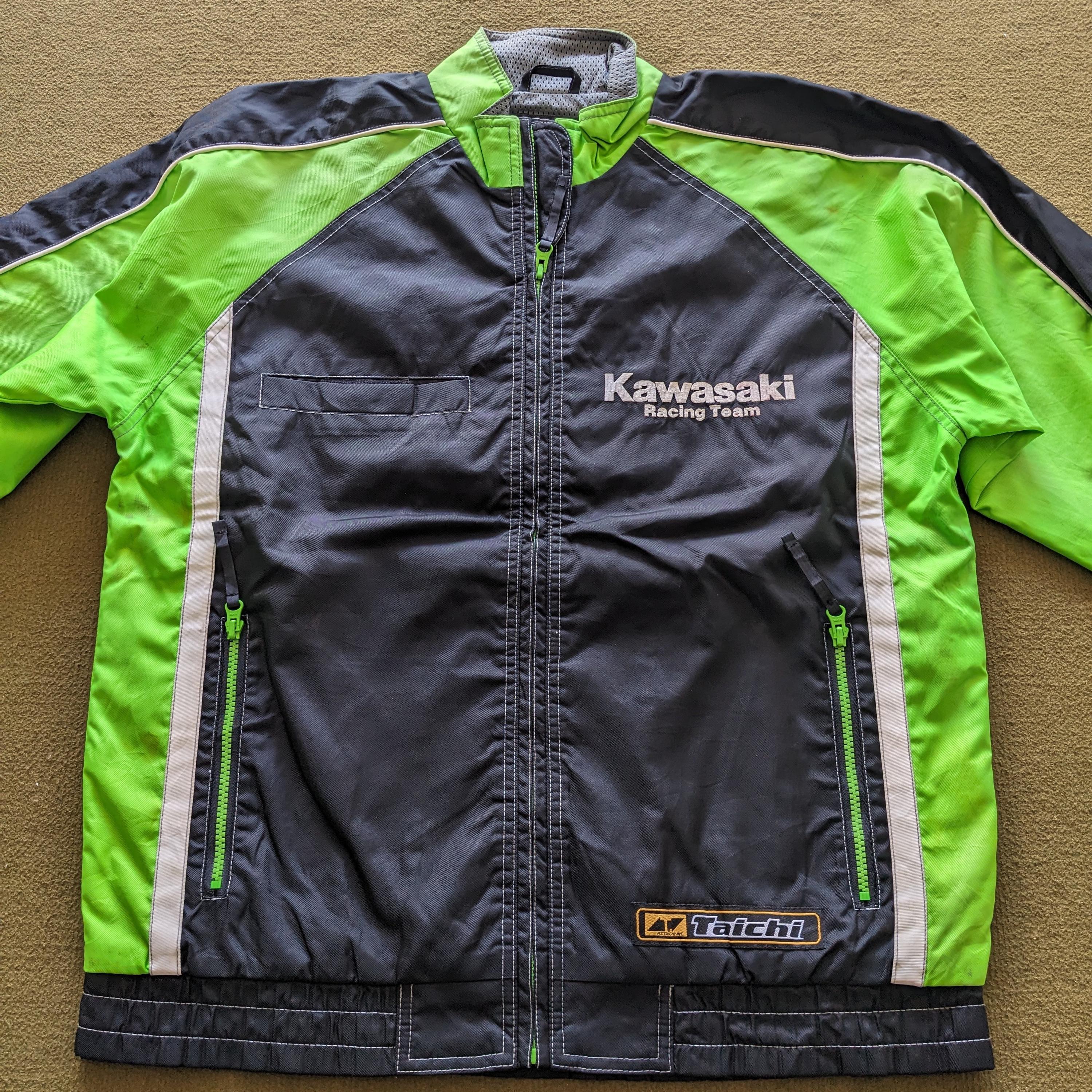 Vintage KAWASAKI Racing Team Jacket - Etsy