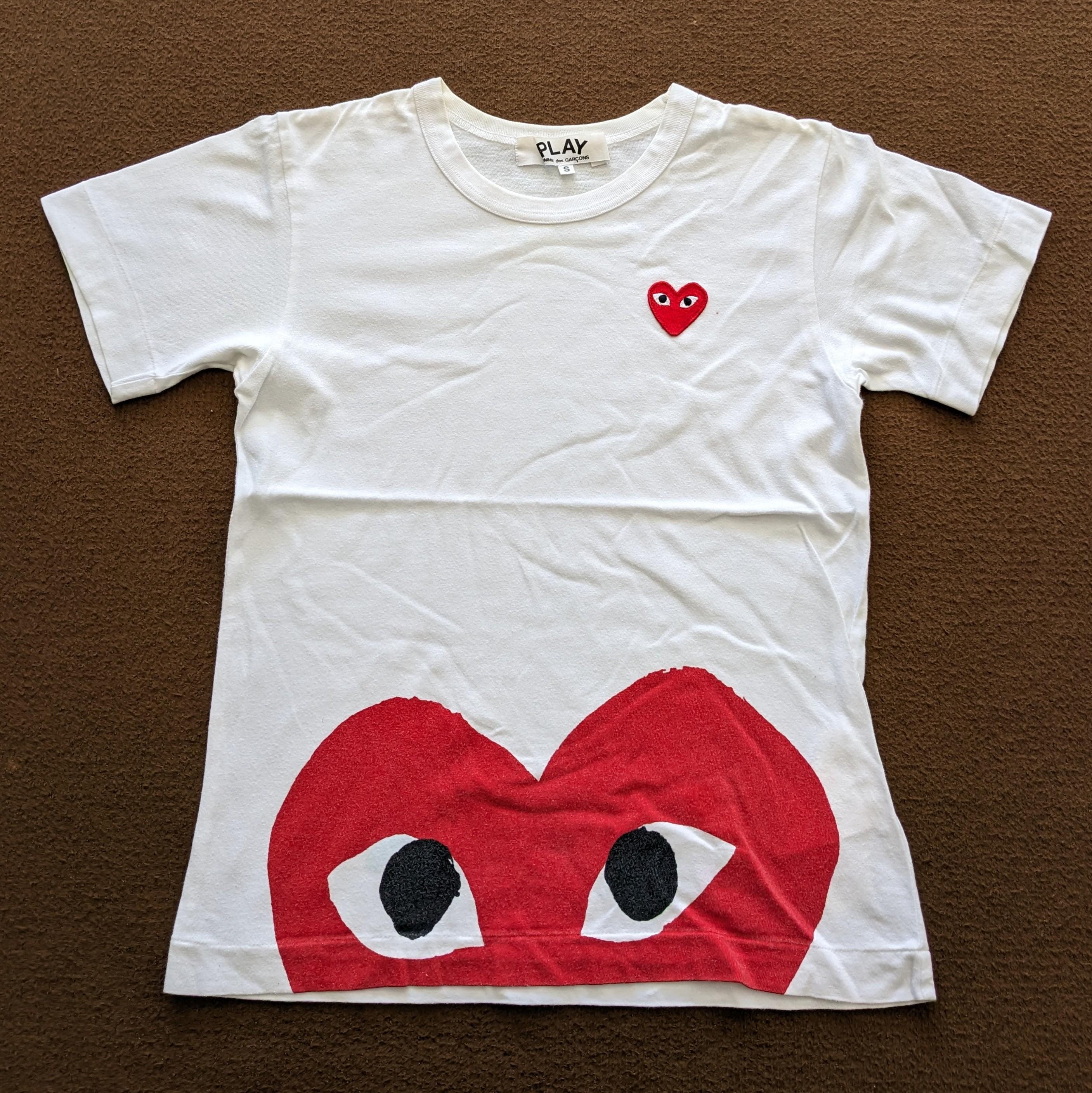 90s COMME des GARCONS Tシャツ Vintage 90's PLAY Comme Des Garçons Japanese Brand T-shirt