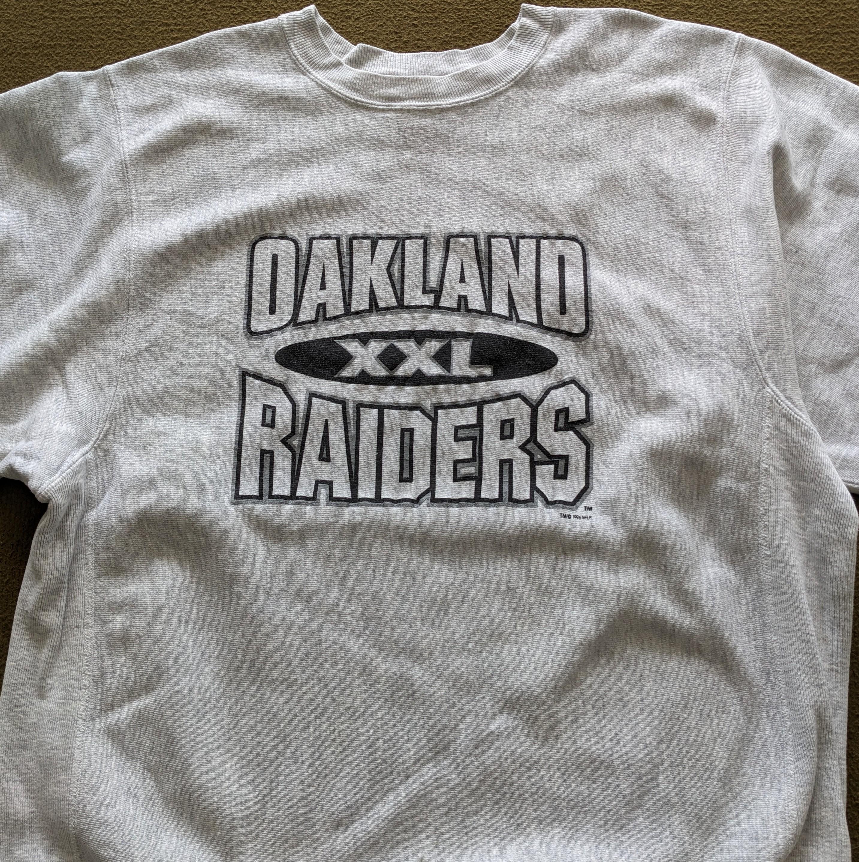 Vintage OAKLAND RAIDERS X Champion Sweatshirt - Etsy
