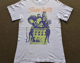 Vintage Sonic Youth Flower Tshirt - Etsy