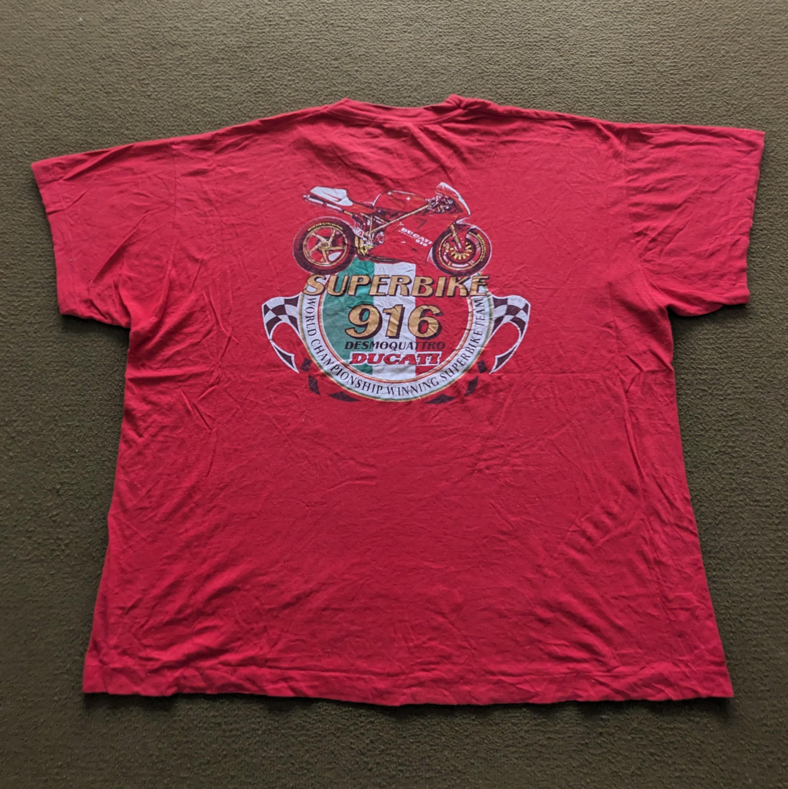Vintage 90's 916 DUCATI DESMOQUATTRO Motogp Racing T-shirt - Etsy UK