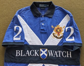 Vintage POLO Ralph Lauren X Black Watch Polo Shirts - Etsy Norway