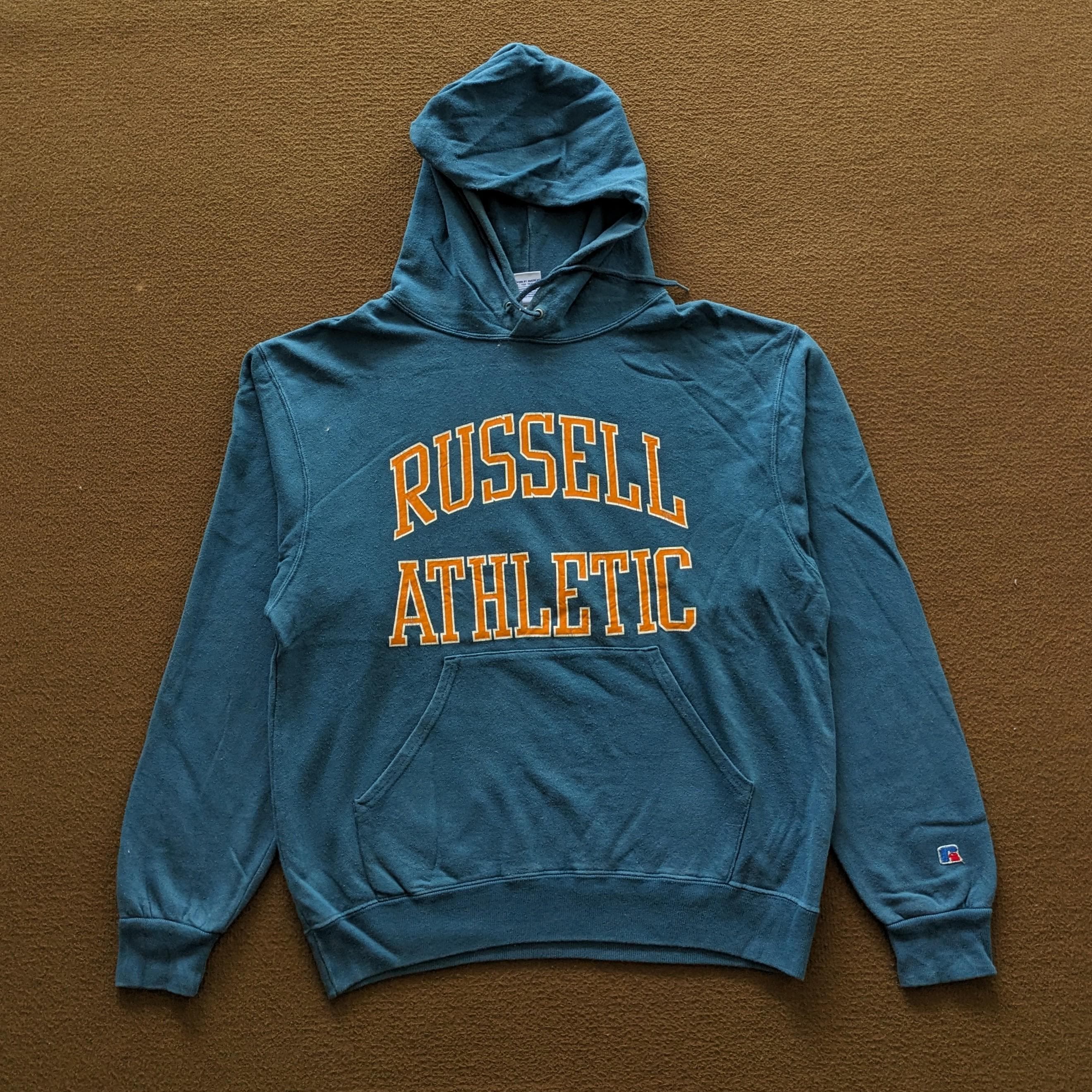 \"00s russell athletic\" hoodie XXL ボルドー Vintage Russell Athletic USA Hooded Sweatshirt Button Purple