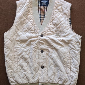 トップス Burberry London vest vintage 80s 90s トップス Burberry London vest vintage 80s 90s Burberry