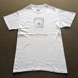 Apple - 激レア！新品！mac cube Tシャツ★G4！2000年 90's Apple Power Mac G4 Cube Tシャツ - メルカリ