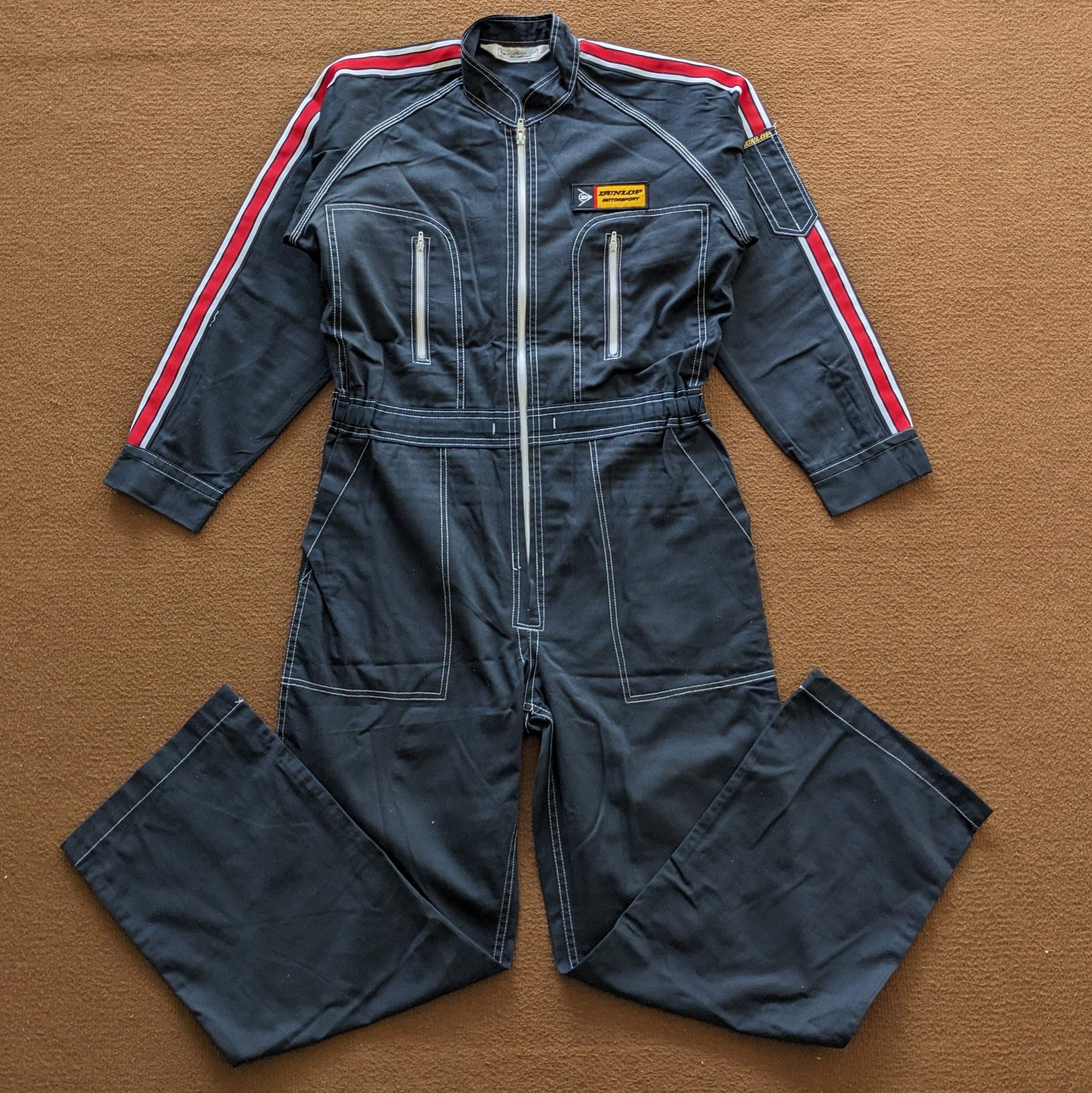 Vintage DUNLOP MOTORSPORTS Racing Coverall Workwear Jacket - Etsy