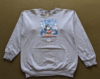 Sudadera vintage de dibujos animados de Mickey Mouse de Tokio Disneyland