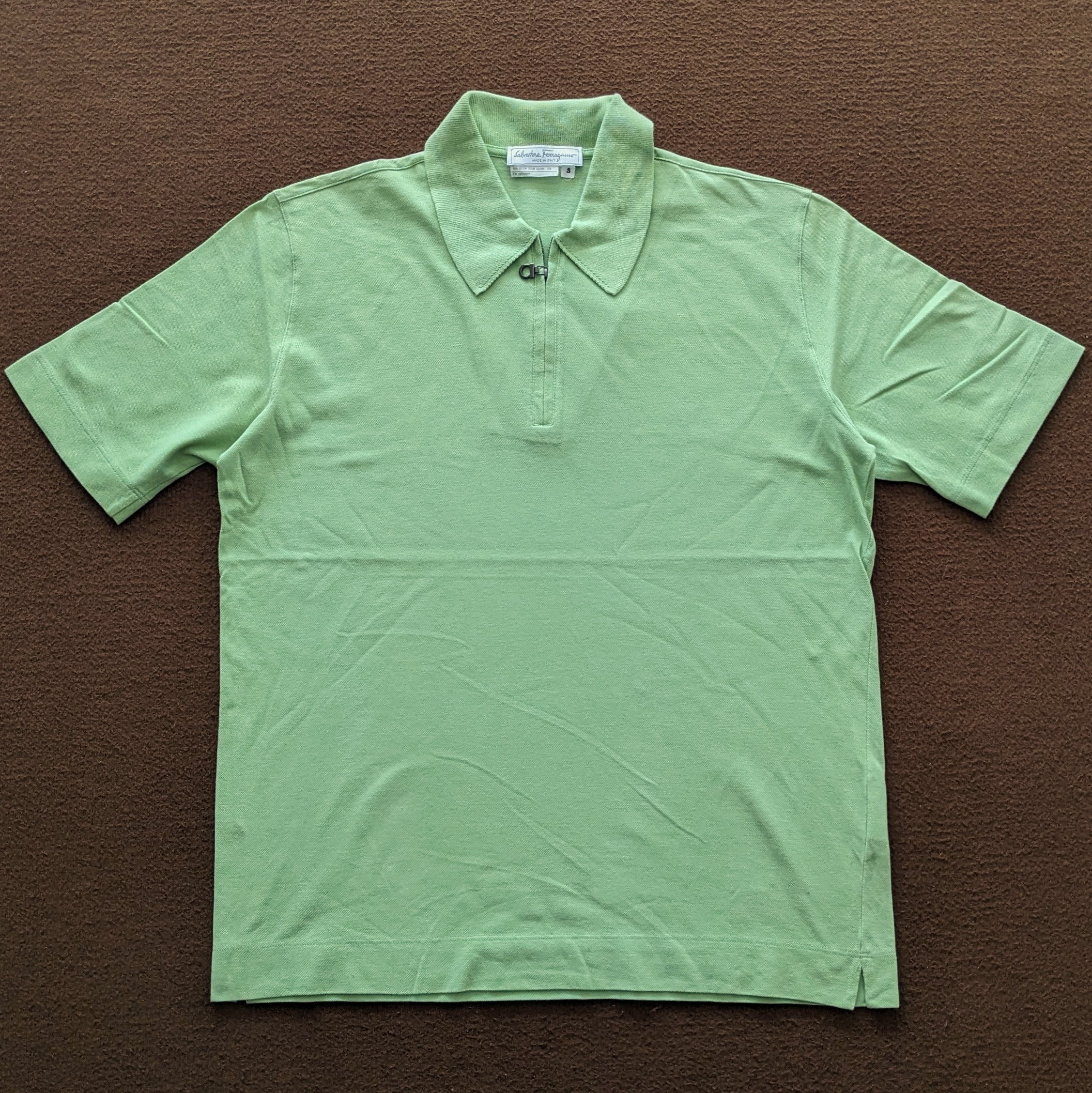 Vintage Salvatore Ferragamo Italian Brand Polo Shirt - Etsy Vintage Salvatore Ferragamo Italian Brand Polo Shirt - Etsy