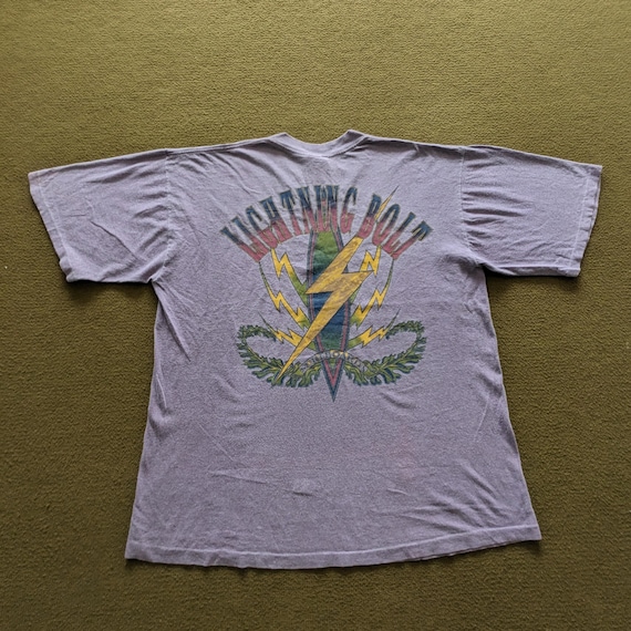 70s ビンテージLightning Bolt 希少パイル サーフシャツ 70s Lightning Bolt 希少パイル サーフシャツ - メルカリ