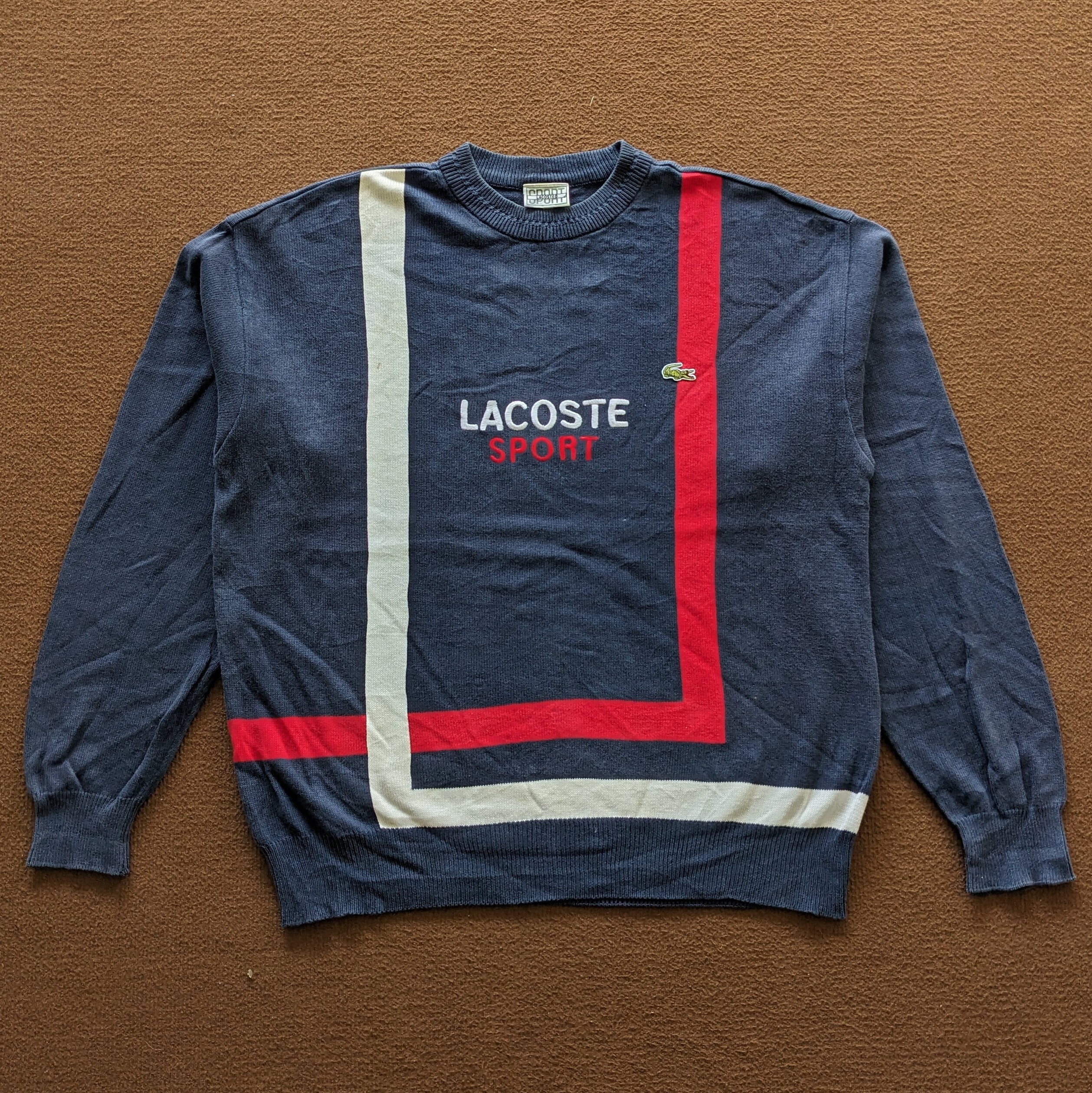 Vintage LACOSTE Sport Fashion Style Sweatshirt - Etsy