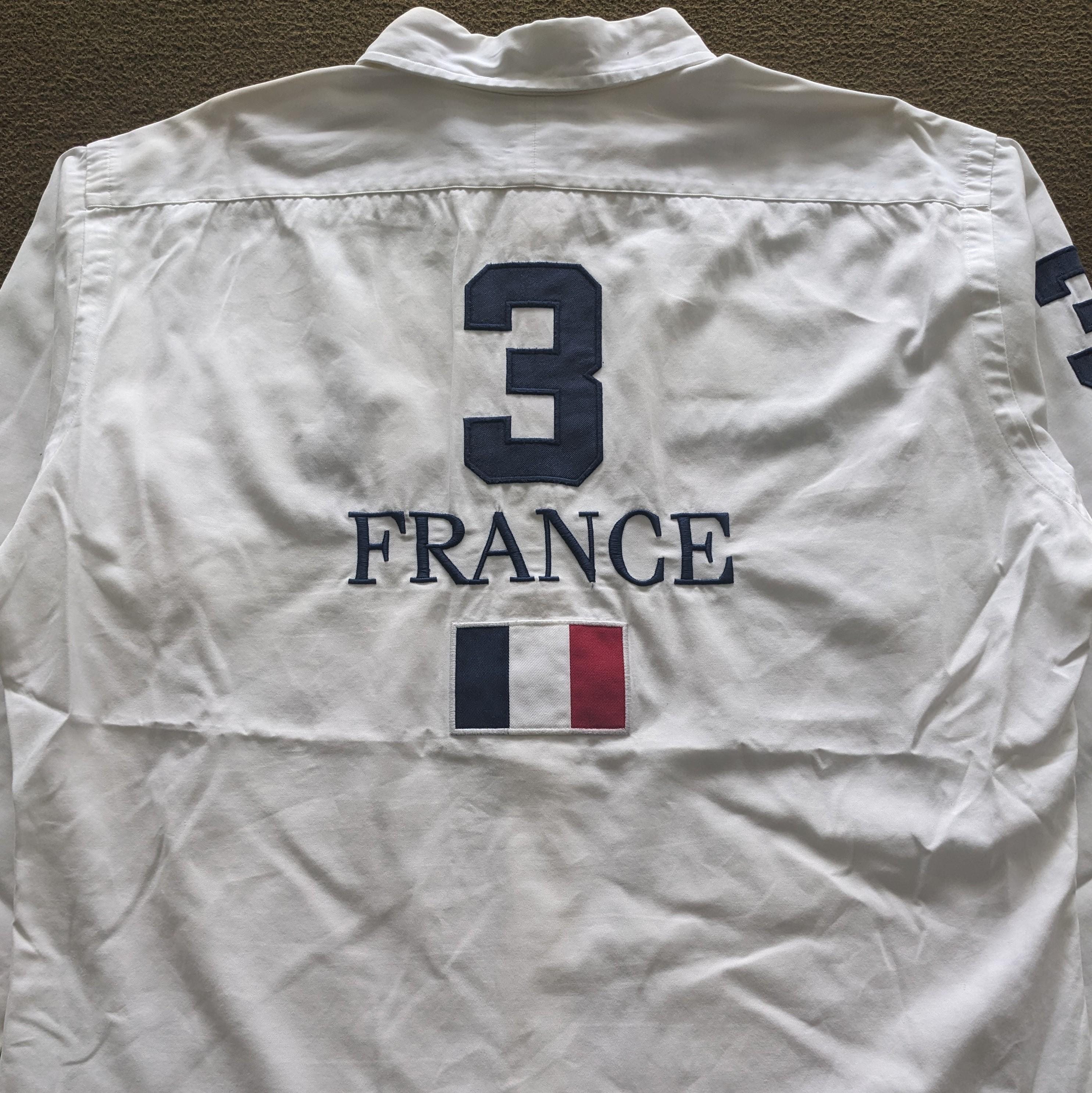Vintage Polo Ralph Lauren FRANCE 3 Luxury Brand Shirts - Etsy