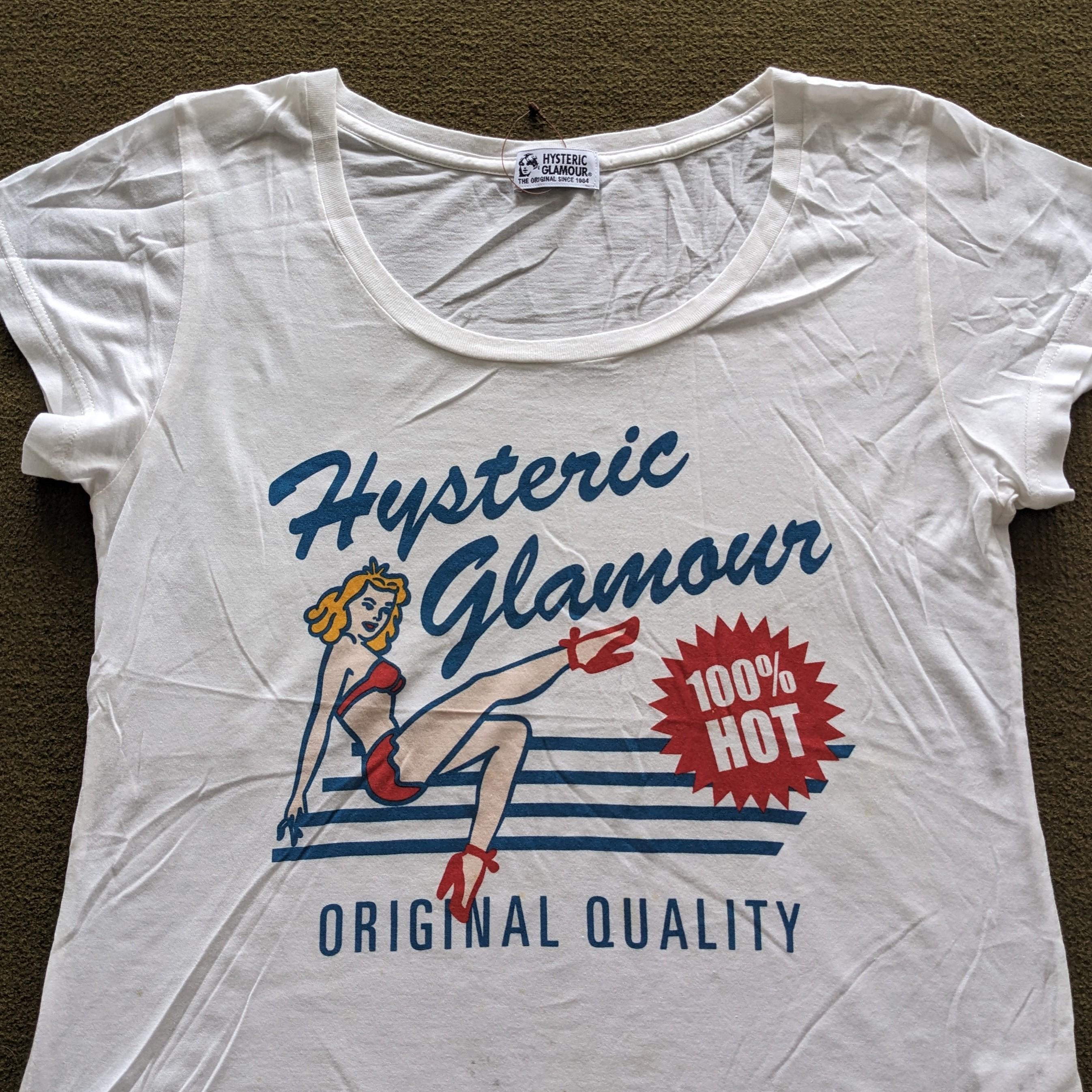 Vintage HYSTERIC GLAMOUR Japanese Brand T-shirt - Etsy