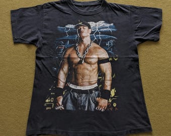Camiseta vintage de lucha libre de la WWE de John Cena