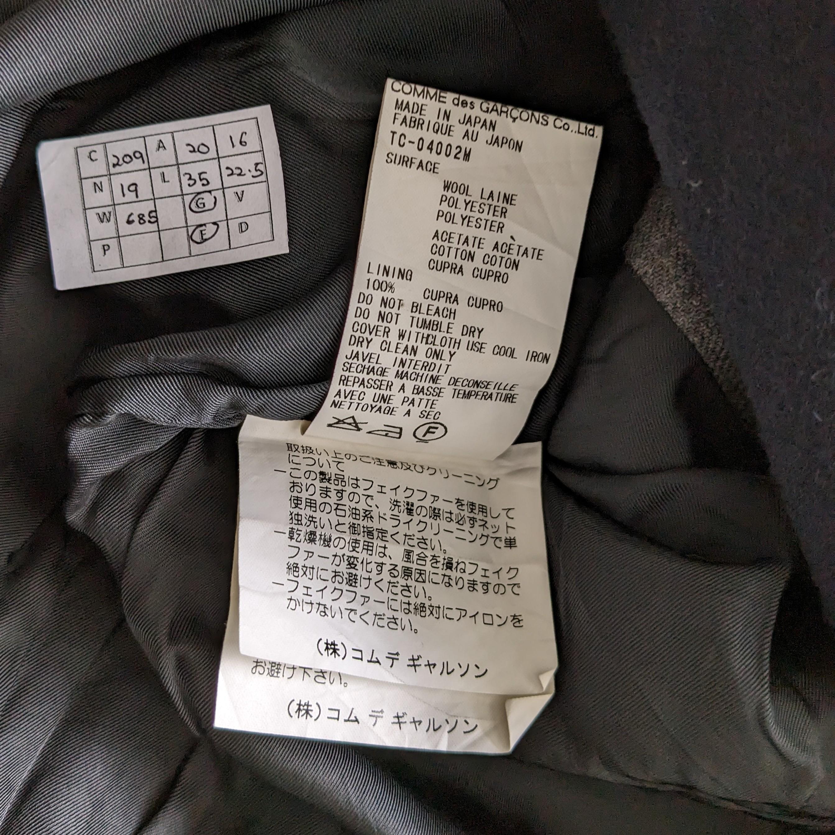 Vintage TRICOT Comme Des Garçons Japanese Fashion Brand Jacket - Etsy