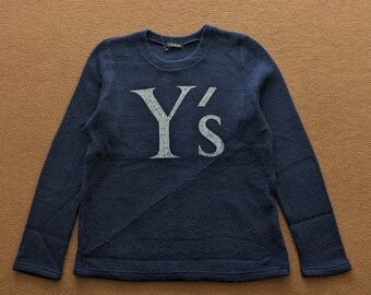 Vintage Y's Yohji Yamamoto Japanese Brand Custom Sweatshirt