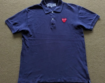 Vintage PLAY Comme des Garçons Polos de marca japonesa