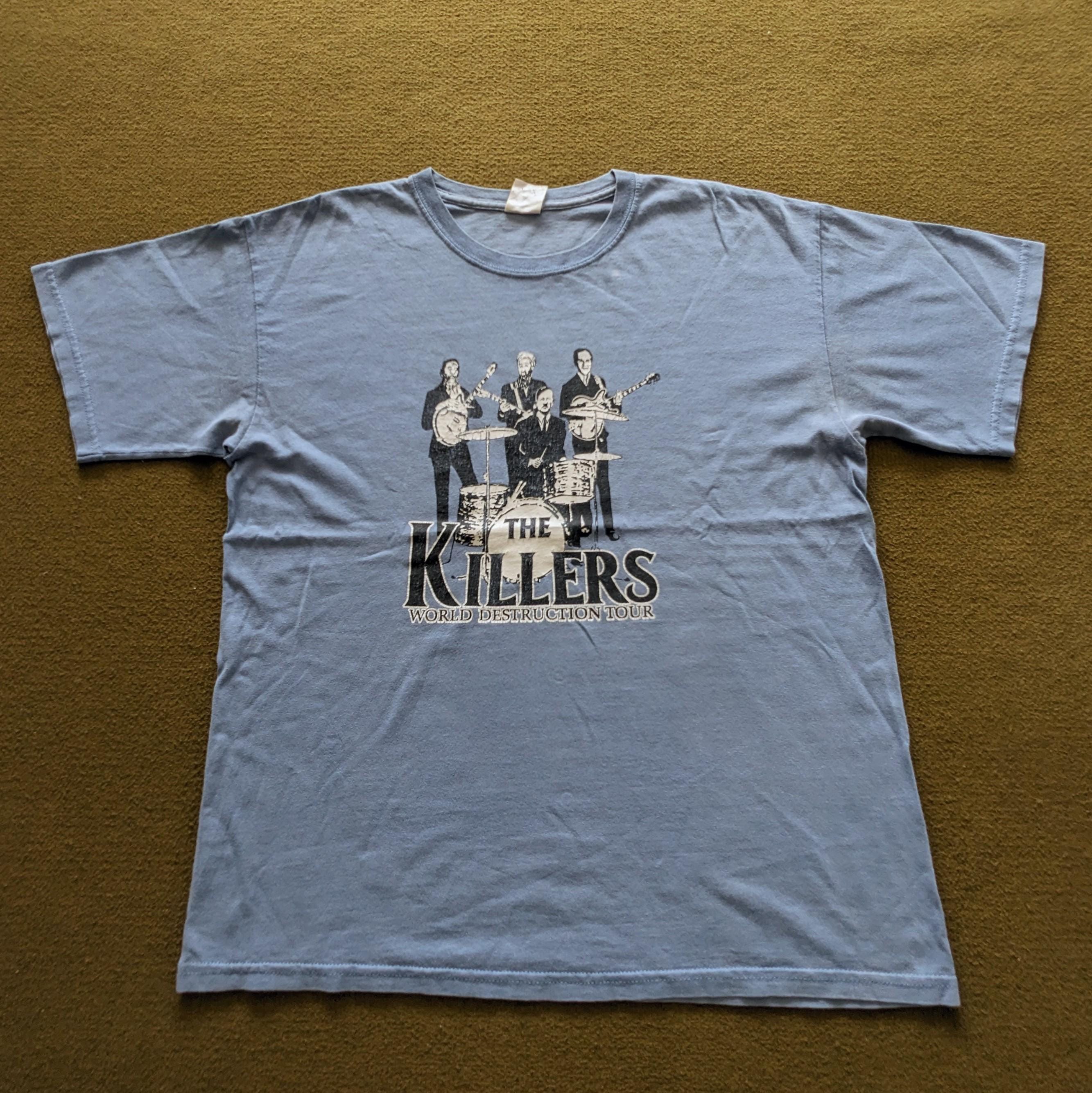 Vintage THE KILLERS Rock Band Tour T-shirt - Etsy