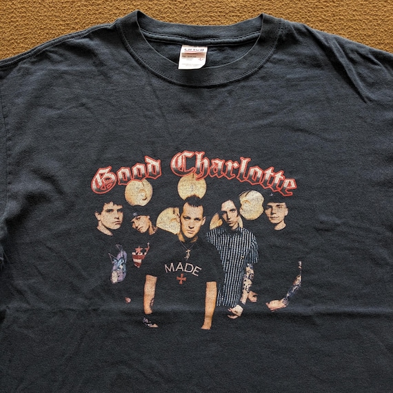 Vintage GOOD CHARLOTTE Rock Band T-shirt - Etsy