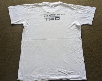Vintage TRD Toyota Racing Development Motorsports Tshirt - Etsy